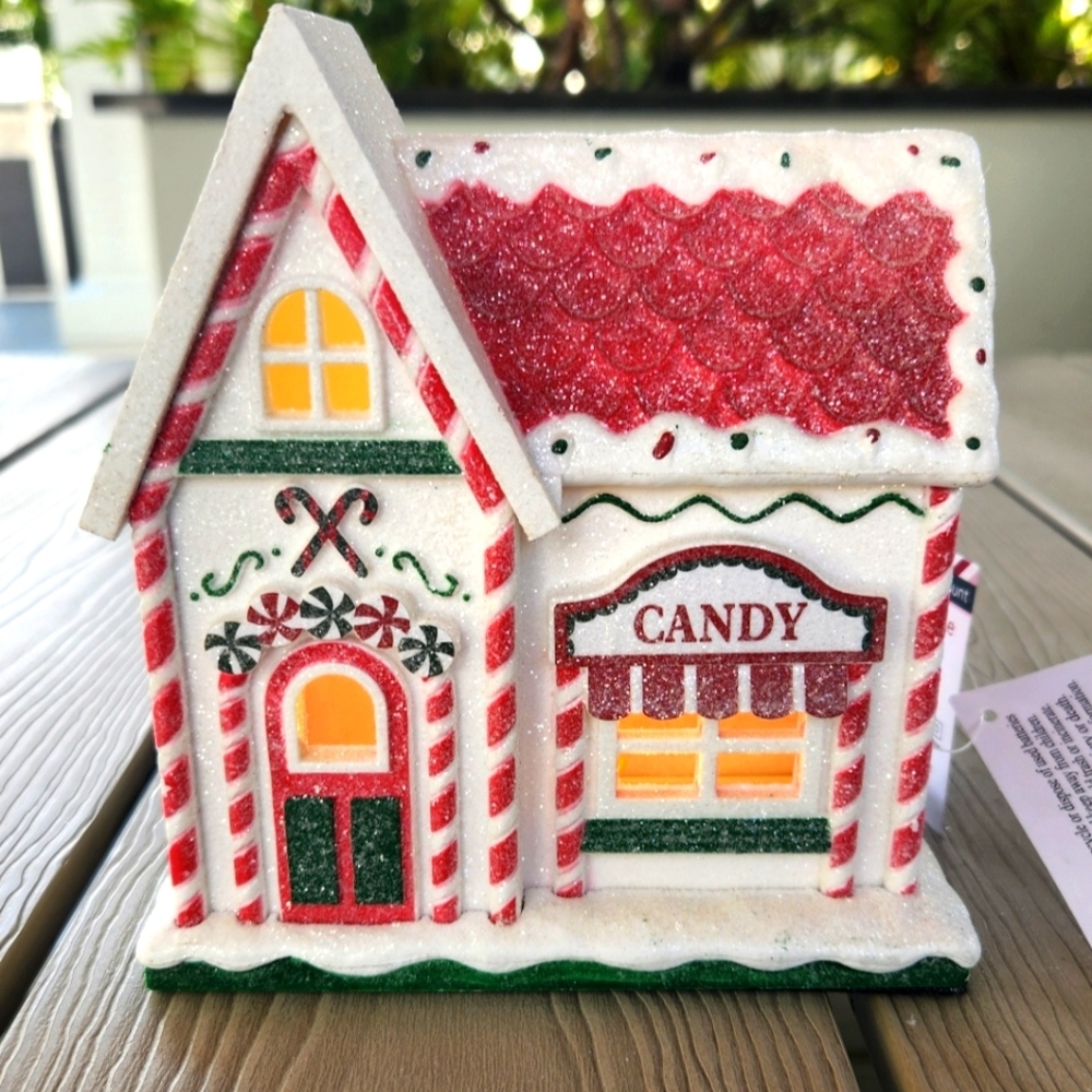 Target Bullseye Playground Candy Shop Christmas Village 2024